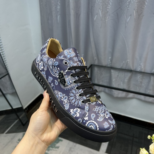 Replica Philipp Plein Casual Shoes For Men #1179795 $80.00 USD for Wholesale