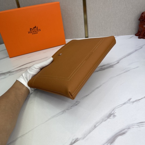 Replica Hermes AAA Man Wallets #1179896 $92.00 USD for Wholesale