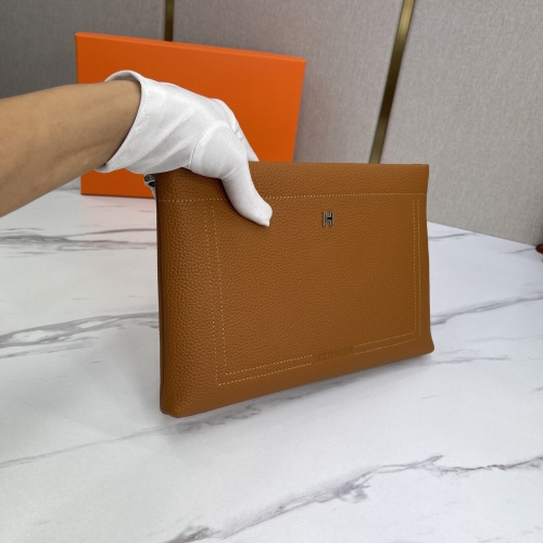 Replica Hermes AAA Man Wallets #1179896 $92.00 USD for Wholesale
