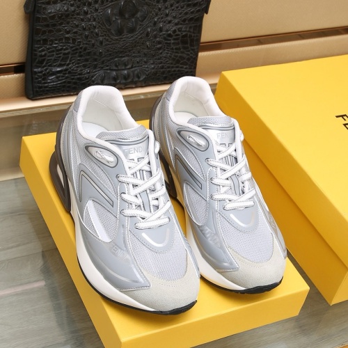 Replica Fendi Casual Shoes For Men #1179904 $105.00 USD for Wholesale