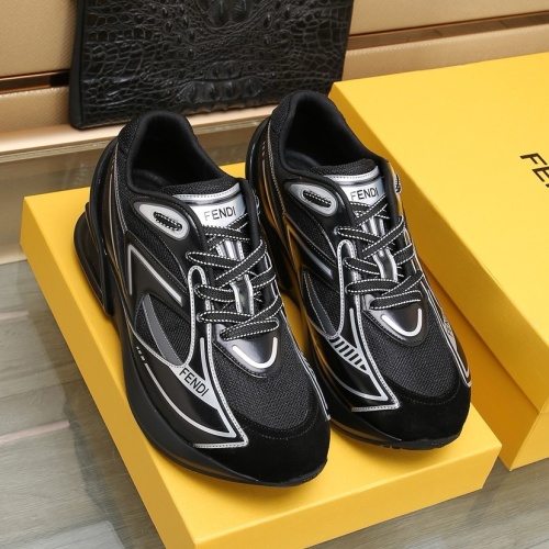 Replica Fendi Casual Shoes For Men #1179905 $105.00 USD for Wholesale