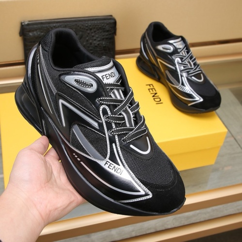 Replica Fendi Casual Shoes For Men #1179905 $105.00 USD for Wholesale