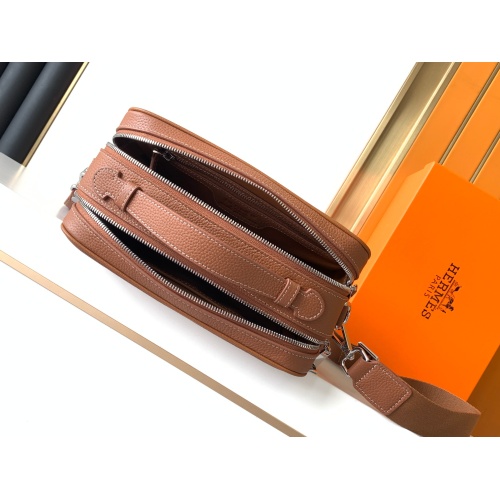 Replica Hermes AAA Man Messenger Bags #1179918 $125.00 USD for Wholesale