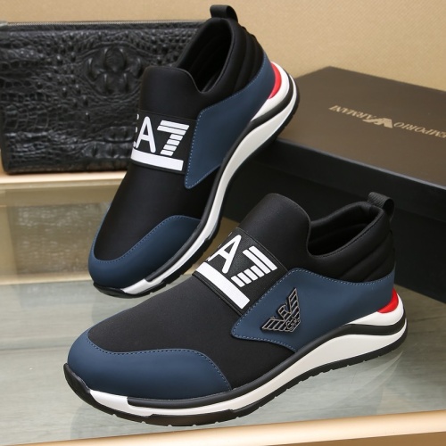 Armani Casual Shoes For Men #1179943 $88.00 USD, Wholesale Replica Armani Casual Shoes