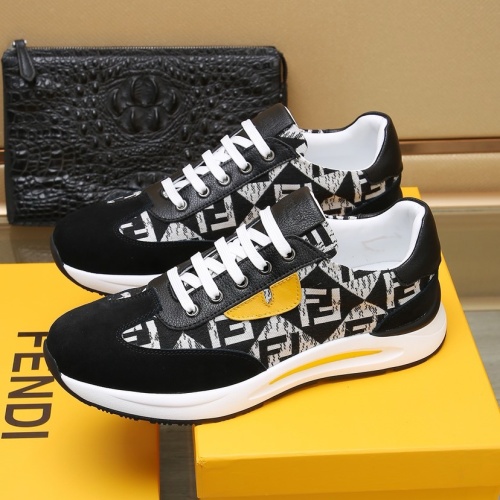 Replica Fendi Casual Shoes For Men #1179948 $88.00 USD for Wholesale