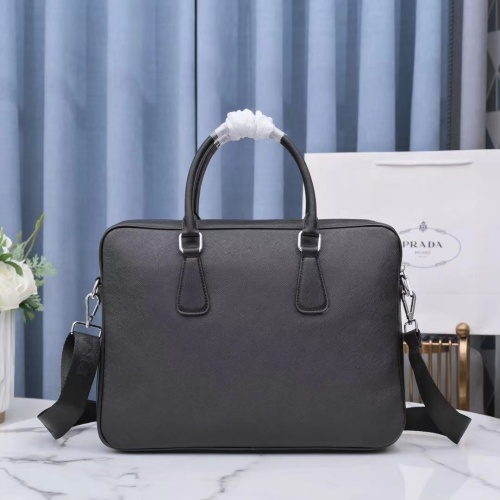 Replica Prada AAA Man Handbags #1179950 $100.00 USD for Wholesale