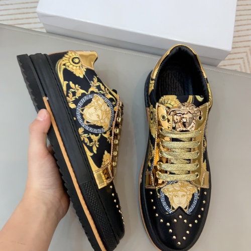 Replica Versace Casual Shoes For Men #1180020 $76.00 USD for Wholesale