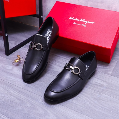 Salvatore Ferragamo Leather Shoes For Men #1180033 $92.00 USD, Wholesale Replica Salvatore Ferragamo Leather Shoes