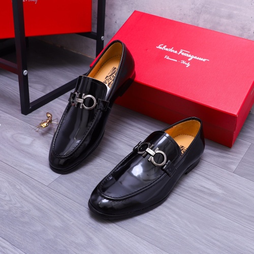 Salvatore Ferragamo Leather Shoes For Men #1180034 $92.00 USD, Wholesale Replica Salvatore Ferragamo Leather Shoes