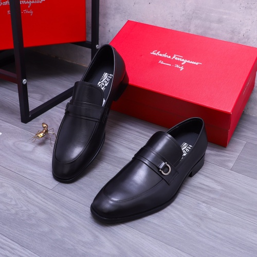 Salvatore Ferragamo Leather Shoes For Men #1180037 $96.00 USD, Wholesale Replica Salvatore Ferragamo Leather Shoes