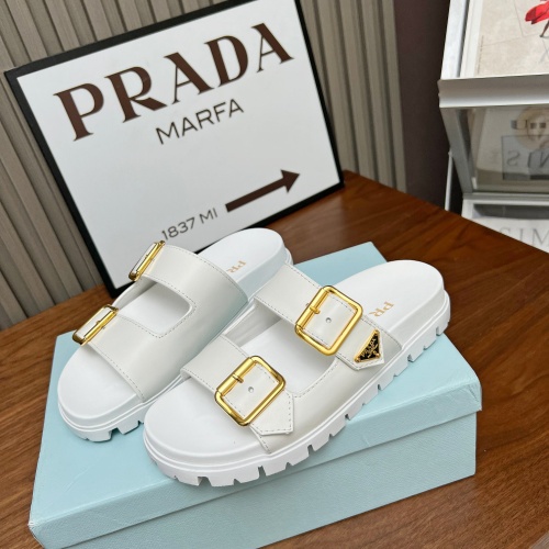 Prada Slippers For Women #1180051 $96.00 USD, Wholesale Replica Prada Slippers
