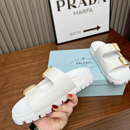 Replica Prada Slippers For Women #1180051 $96.00 USD for Wholesale