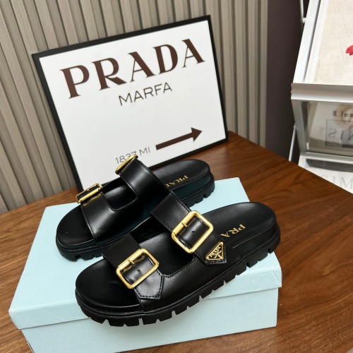 Prada Slippers For Women #1180052 $96.00 USD, Wholesale Replica Prada Slippers