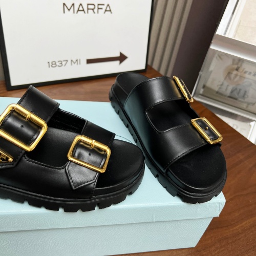 Replica Prada Slippers For Women #1180052 $96.00 USD for Wholesale