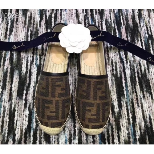 Replica Fendi Casual Shoes For Women #1180058 $72.00 USD for Wholesale
