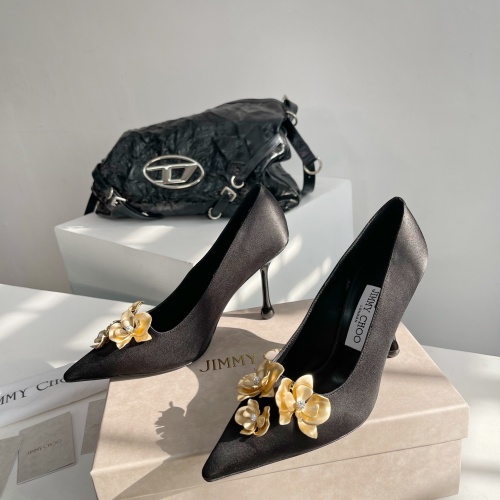 Jimmy Choo High-Heeled Shoes For Women #1180080 $118.00 USD, Wholesale Replica Jimmy Choo High-Heeled Shoes