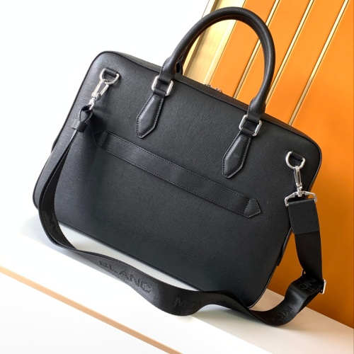 Replica Mont Blanc AAA Man Handbags #1180118 $155.00 USD for Wholesale