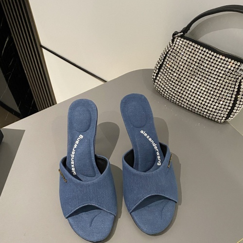 Replica Alexander Wang Slippers For Women #1180119 $98.00 USD for Wholesale