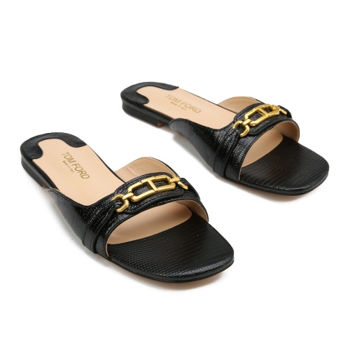 Tom Ford Slippers For Women #1180125 $85.00 USD, Wholesale Replica Tom Ford Slippers