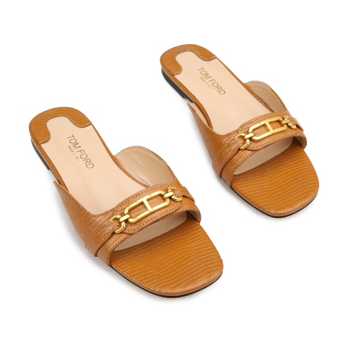 Tom Ford Slippers For Women #1180127 $85.00 USD, Wholesale Replica Tom Ford Slippers