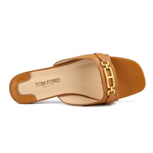 Replica Tom Ford Slippers For Women #1180127 $85.00 USD for Wholesale