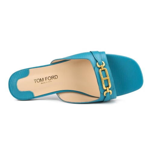 Replica Tom Ford Slippers For Women #1180129 $85.00 USD for Wholesale