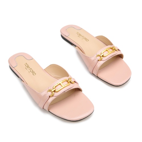 Tom Ford Slippers For Women #1180130 $85.00 USD, Wholesale Replica Tom Ford Slippers