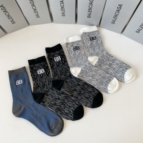 Replica Balenciaga Socks #1180138 $29.00 USD for Wholesale