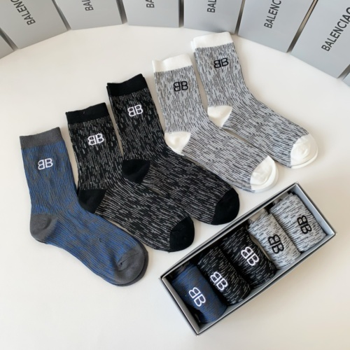 Replica Balenciaga Socks #1180138 $29.00 USD for Wholesale