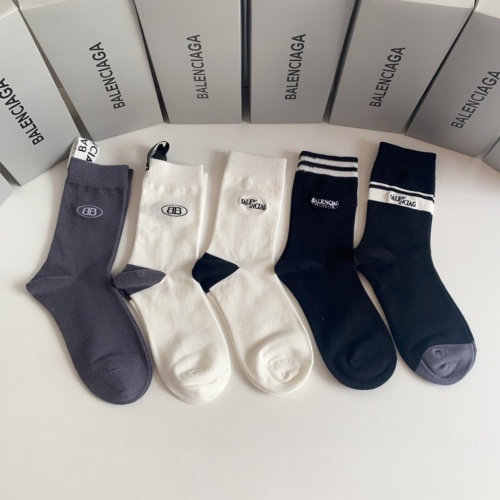 Balenciaga Socks #1180139 $32.00 USD, Wholesale Replica Balenciaga Socks
