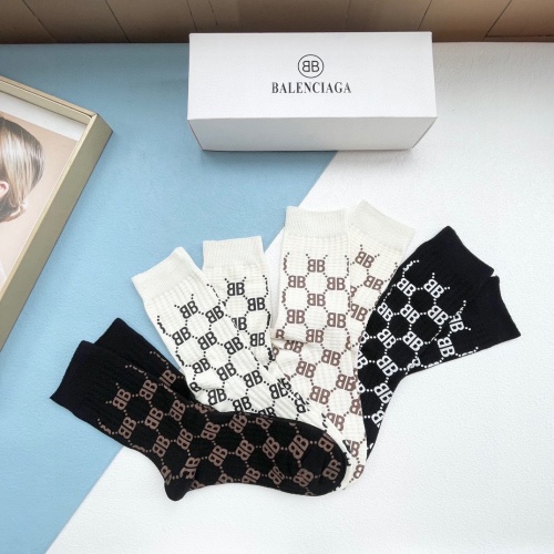 Replica Balenciaga Socks #1180141 $34.00 USD for Wholesale