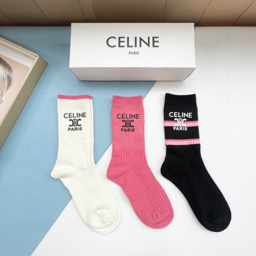 Celine Socks #1180143 $32.00 USD, Wholesale Replica Celine Socks