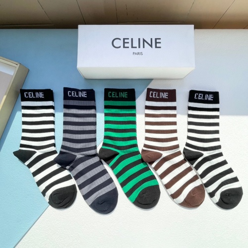 Celine Socks #1180144 $29.00 USD, Wholesale Replica Celine Socks