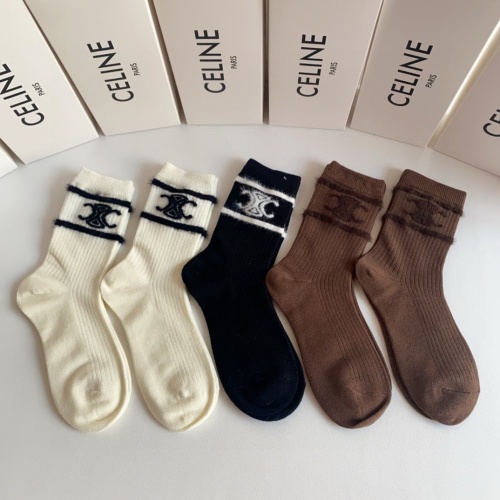 Celine Socks #1180145 $29.00 USD, Wholesale Replica Celine Socks