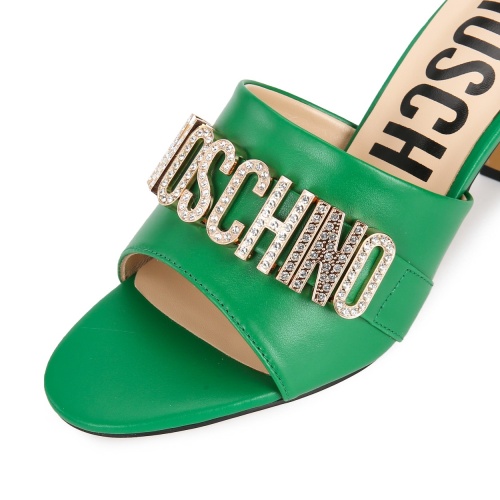 Replica Moschino Slippers For Women #1180148 $88.00 USD for Wholesale