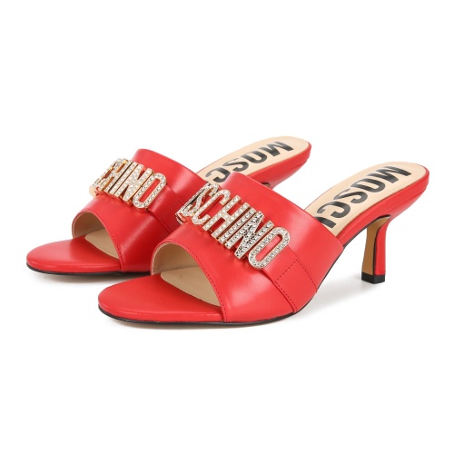 Moschino Slippers For Women #1180150 $88.00 USD, Wholesale Replica Moschino Slippers