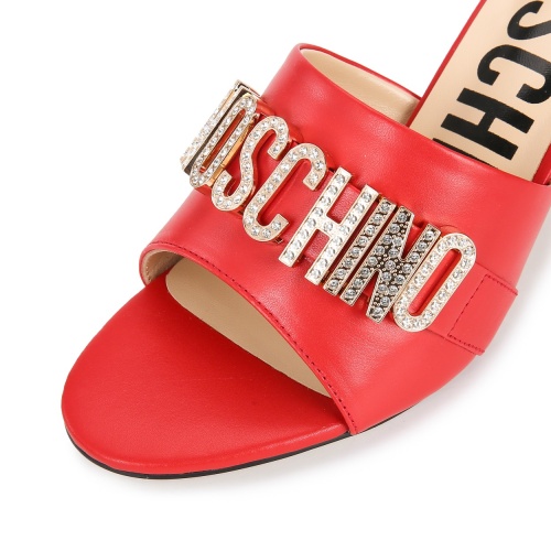 Replica Moschino Slippers For Women #1180150 $88.00 USD for Wholesale
