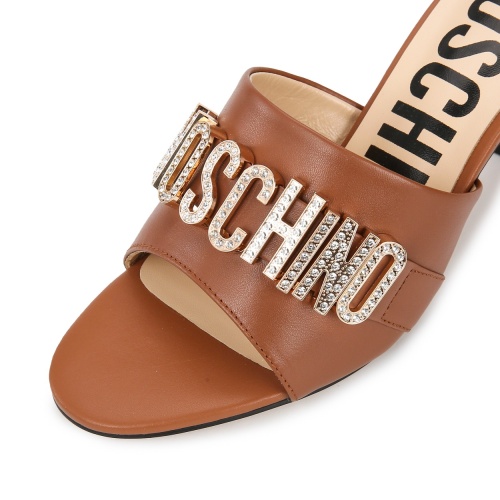 Replica Moschino Slippers For Women #1180152 $88.00 USD for Wholesale