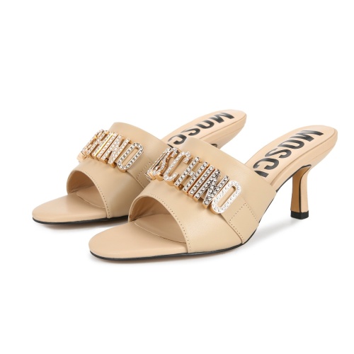 Moschino Slippers For Women #1180153 $88.00 USD, Wholesale Replica Moschino Slippers