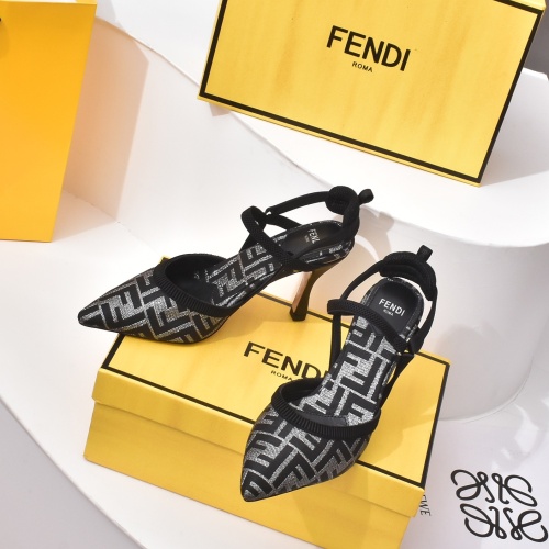 Replica Fendi Sandal For Women #1180177 $82.00 USD for Wholesale