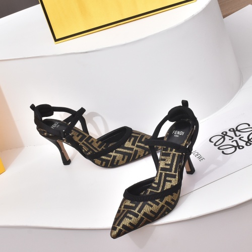 Replica Fendi Sandal For Women #1180179 $82.00 USD for Wholesale