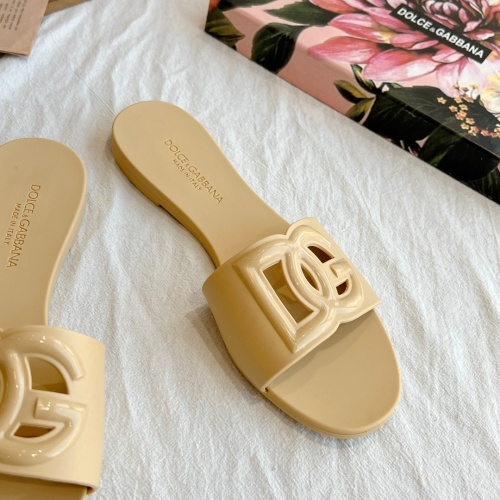 Replica Dolce & Gabbana D&G Slippers For Women #1180291 $52.00 USD for Wholesale