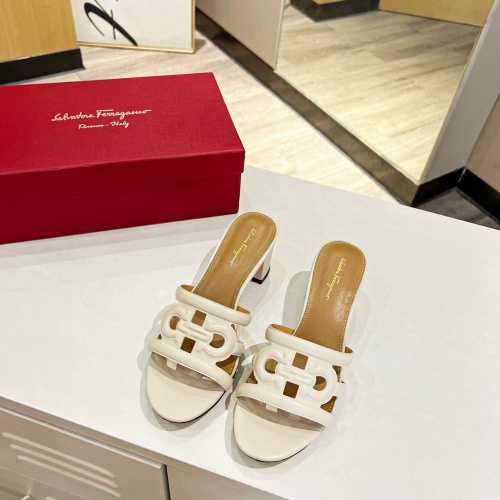 Replica Salvatore Ferragamo Slippers For Women #1180329 $82.00 USD for Wholesale