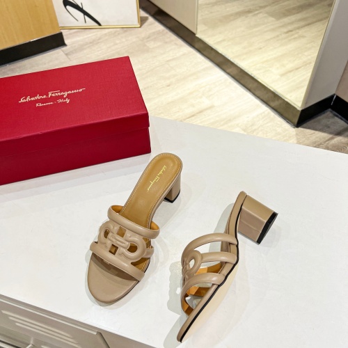 Replica Salvatore Ferragamo Slippers For Women #1180330 $82.00 USD for Wholesale