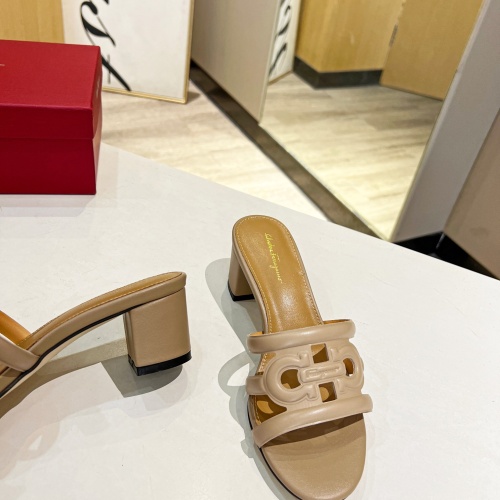 Replica Salvatore Ferragamo Slippers For Women #1180330 $82.00 USD for Wholesale