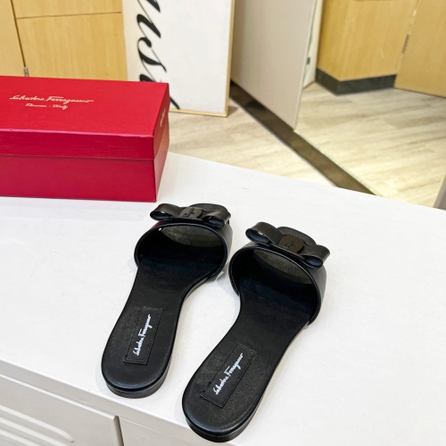 Replica Salvatore Ferragamo Slippers For Women #1180359 $80.00 USD for Wholesale