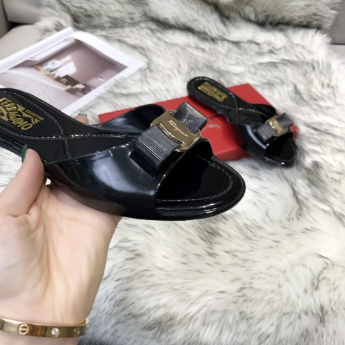 Replica Salvatore Ferragamo Slippers For Women #1180376 $42.00 USD for Wholesale