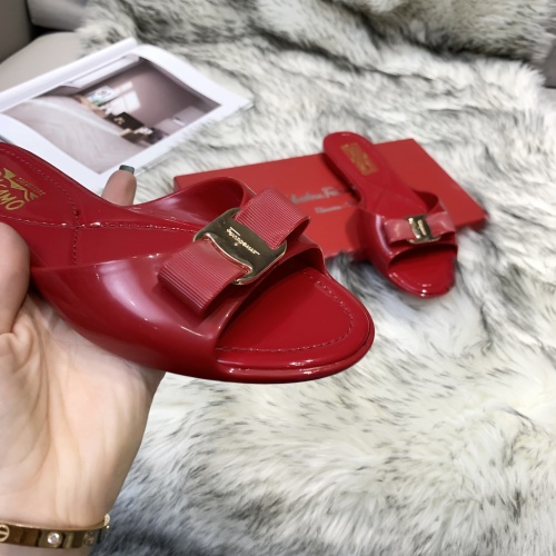 Replica Salvatore Ferragamo Slippers For Women #1180378 $42.00 USD for Wholesale