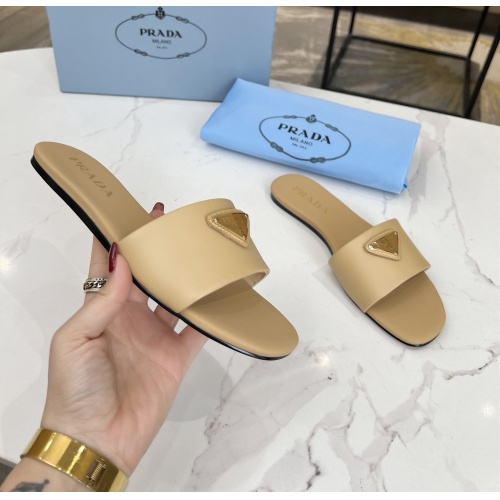 Replica Prada Slippers For Women #1180408 $82.00 USD for Wholesale