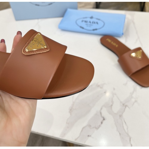 Replica Prada Slippers For Women #1180409 $82.00 USD for Wholesale